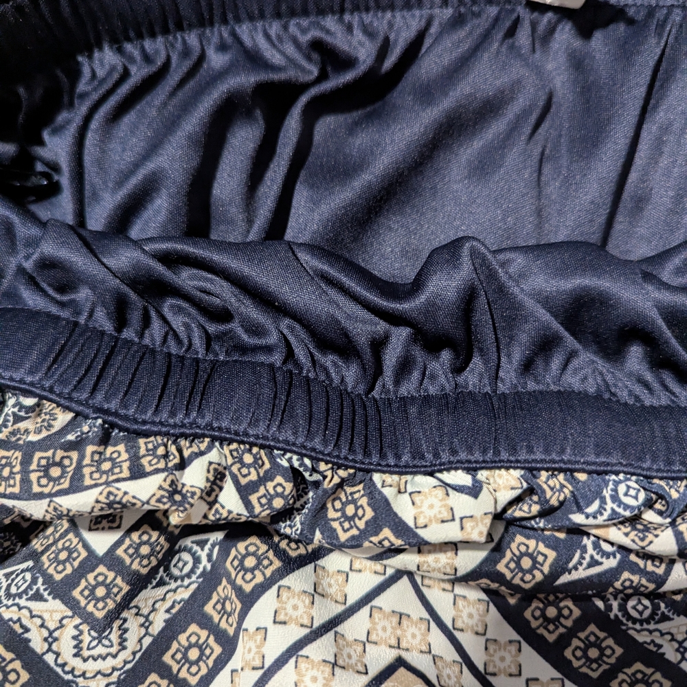 Cato Black and Gray Geometric Jumpsuit - Picture 4 of 4